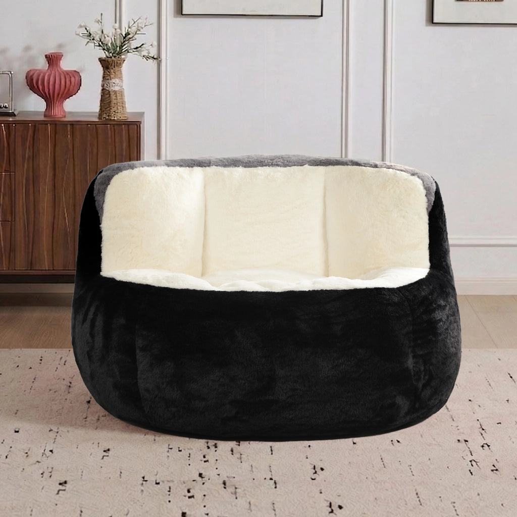 Divano a sacco ¨C Minimal ¨C Nero+Bianco+Grigio