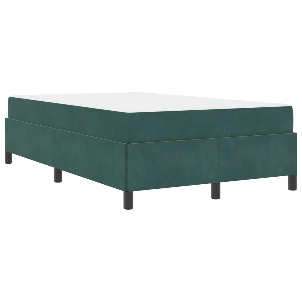 Struttura del letto-Giroletto Verde Scuro 120 x 200 cm Tessuto 827330