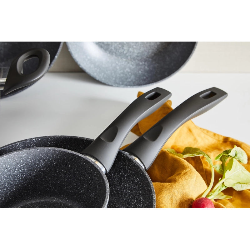 Set di 6 Padelle Silver Rock 22 Cm