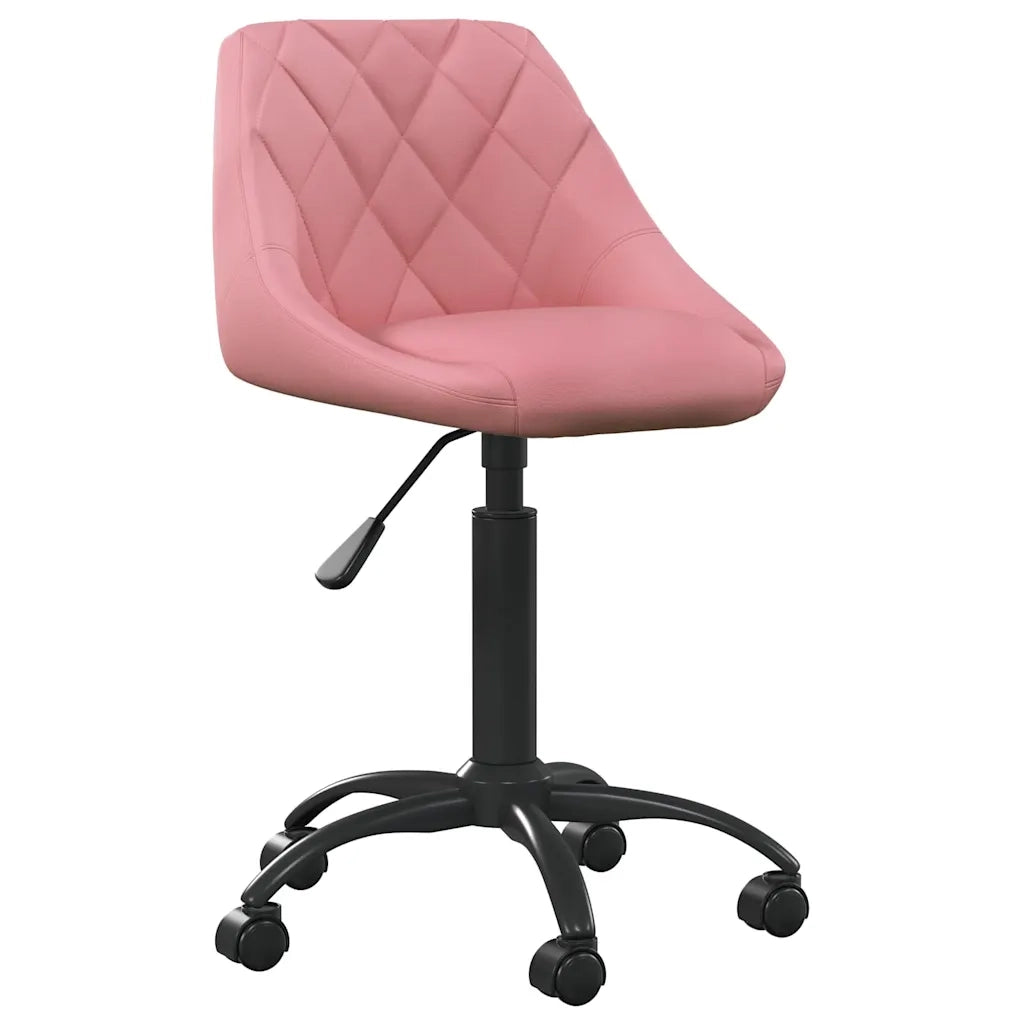 Sedia da Pranzo Rosa in Velluto 335365