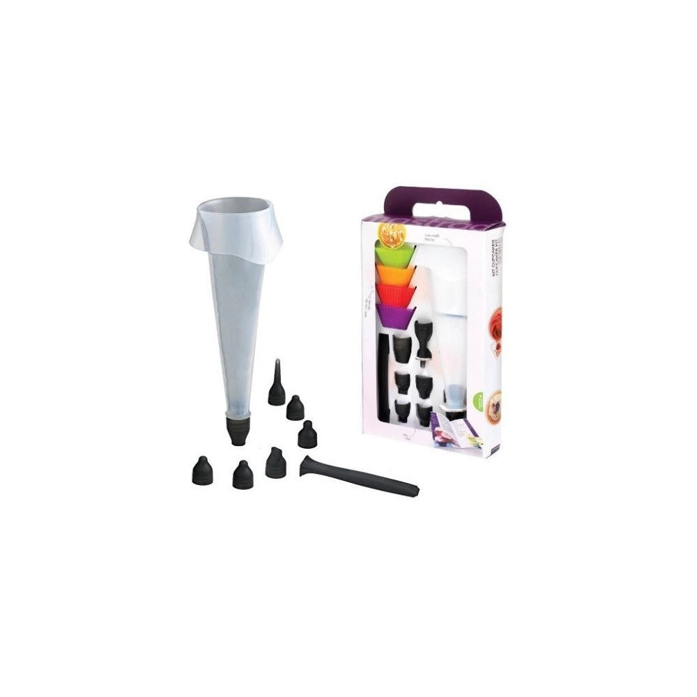Trade Shop - Kit Per Cupcakes Pirottini Stampini Muffin Dolci Mastrad Paris -