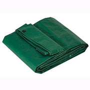 Telo Telone Occhiellato 6X4 mt Antistrappo Impermeabile colore Verde 110 gr./mq.