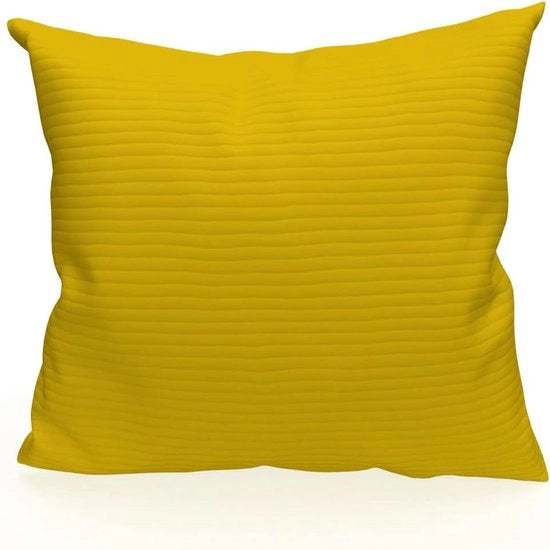 Copriorecchio di Cuscino Giallo 40x40cm, Polyester, 40x40 cm