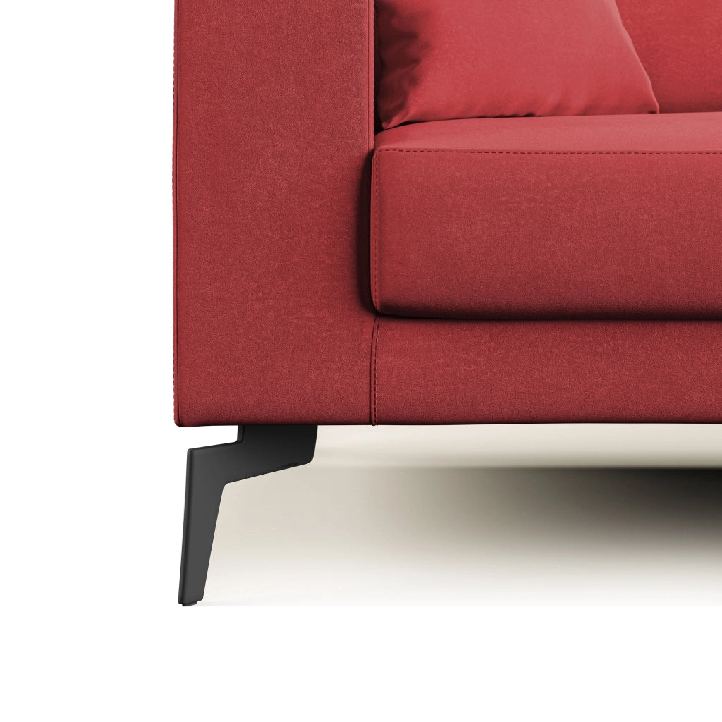 Prestige Divano design moderno T11 206 cm rosso
