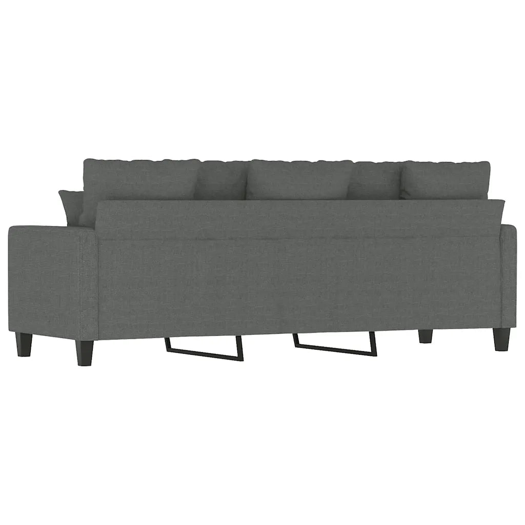 Divano a 3 Posti-Sofa 3 Posti Grigio Chiaro 180 cm in Tessuto 449614