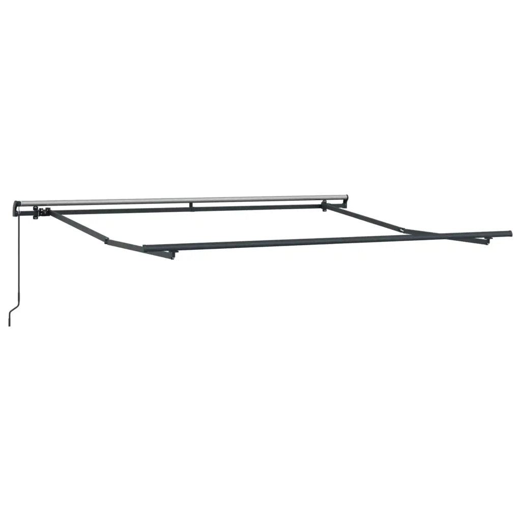 Tenda retrattile-Tenda parasole per balcone Rosso 300 x 250 cm Poliestere e Acciaio