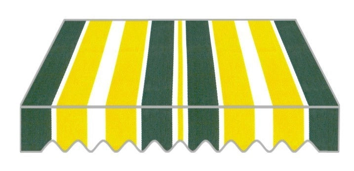 TENDA DA SOLE A CADUTA STRUTTURA ALLUMINIO CM.300X250H DISEGNO P3002 BALCONE