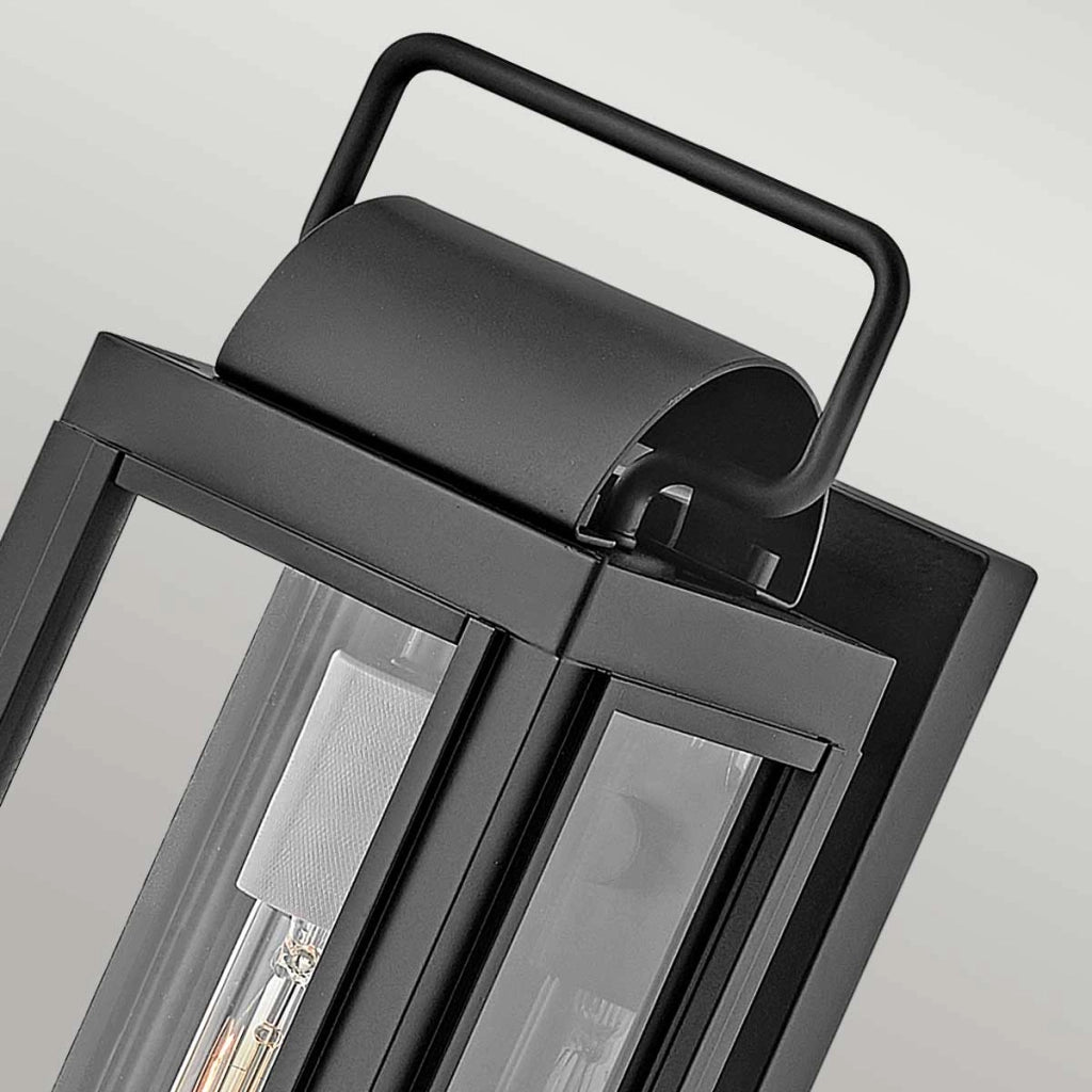 Applique da esterno parete nero E27 60W Sag Harbor Hinkley