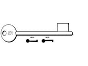CHIAVI PATENT PASSEPARTOUT CORNI, BONAITI, GB- - 6P7S - 5 pezzi SILCA