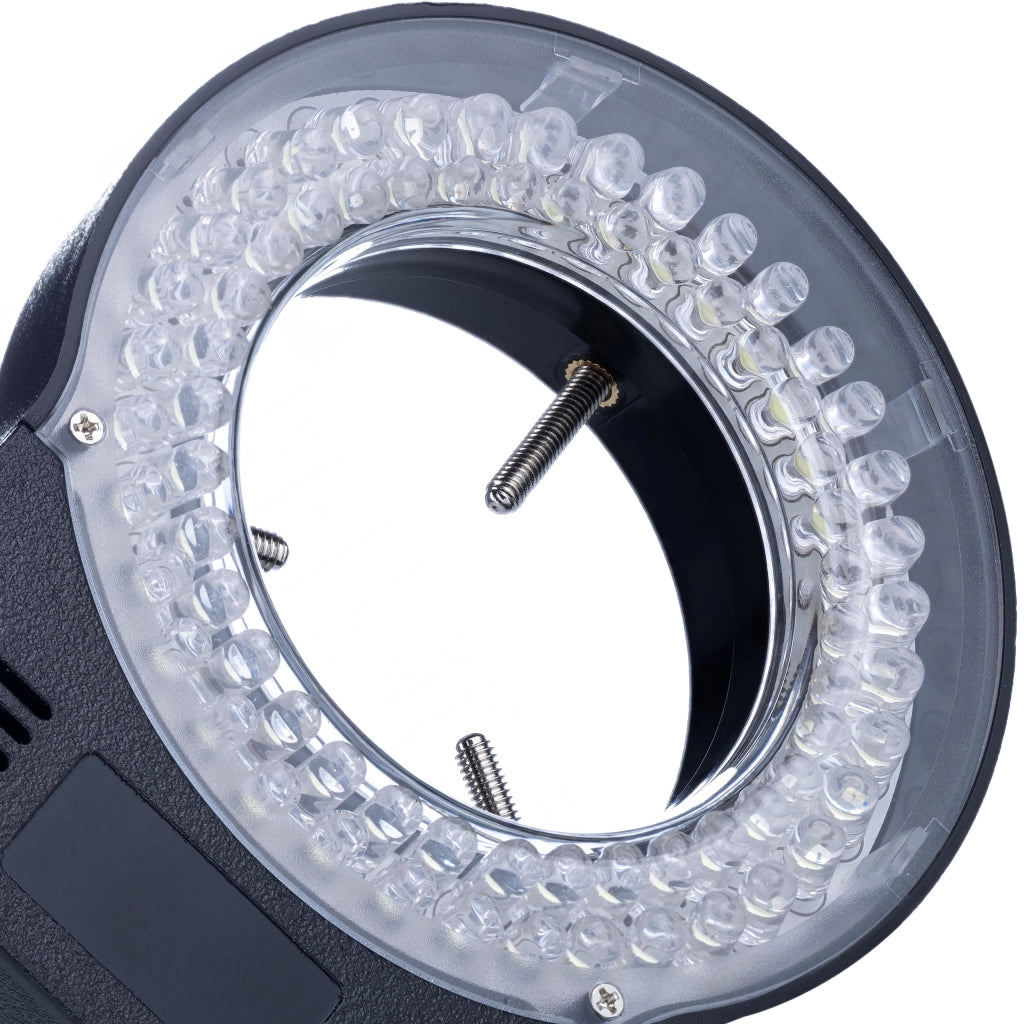 Illuminatore Regolabile per Microscopio 72x LED – Intensità Regolabile, 60.000 Lux | Montaggio 30-65 mm, 6500-7000K