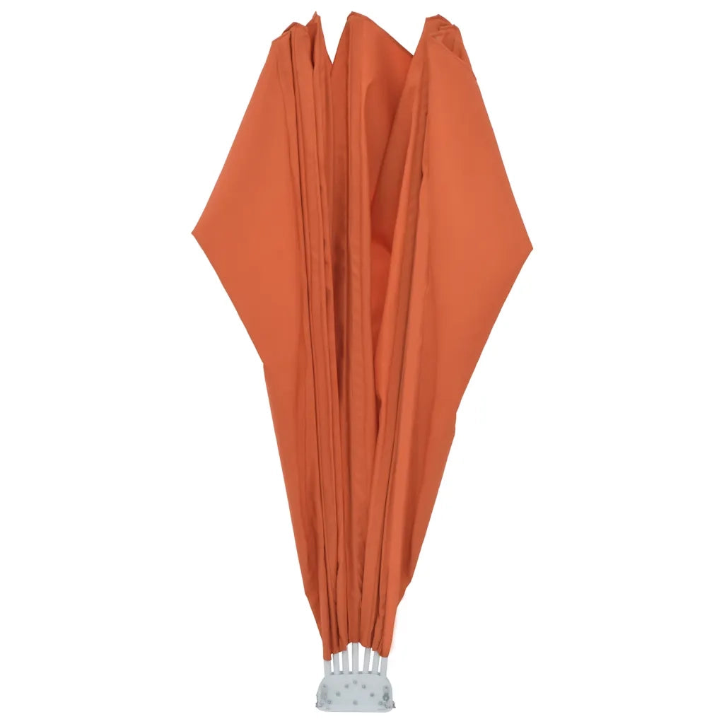 Tenda Laterale per Terrazza Pieghevole Terracotta 200 cm 44580