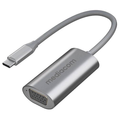 ADATTATORE VIDEO DA VGA FEMMINA A USB-C MASCHIO MEDIACOM MD-C307