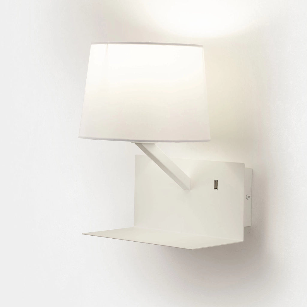 Applique con usb ALIEEN bianco