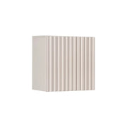 Mobile da bagno VANO - 1 porta - Marrone congo - L30 × P30 × H18 cm - Da appendere