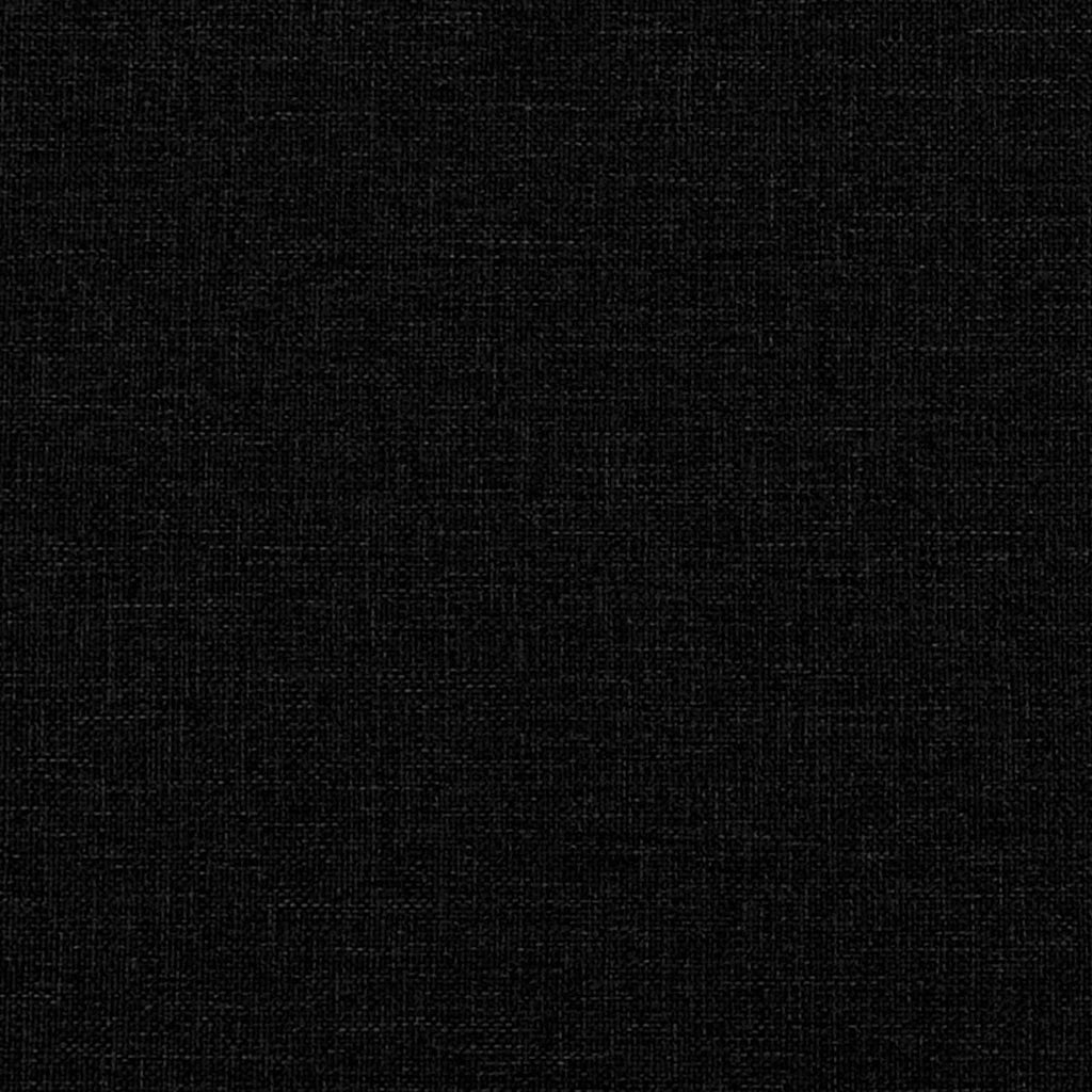 Letto a molle con materasso Nero 200 x 200 cm Tessuto 3398593
