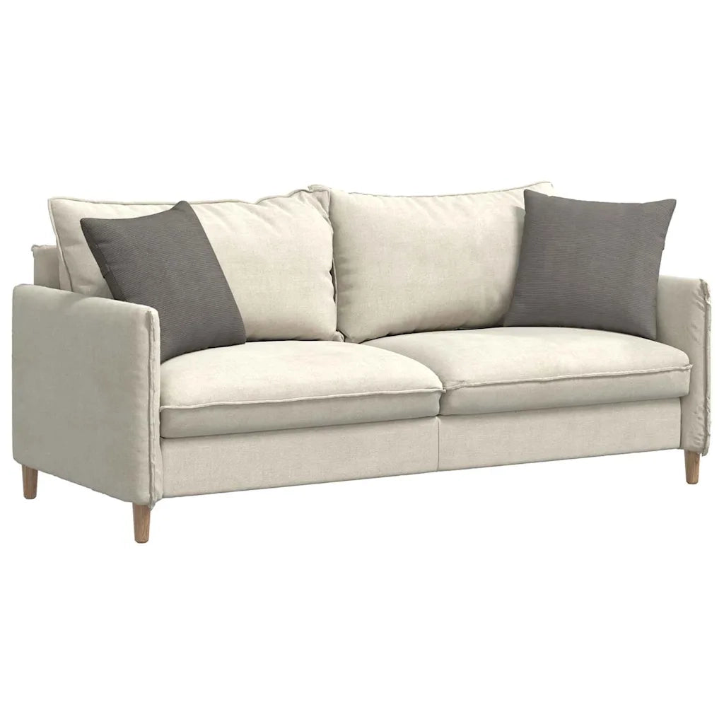 Cuscini da Divano 2 pz-Set di 2 Cuscini per Sofa Grigio chiaro 45 x 45 cm 751415
