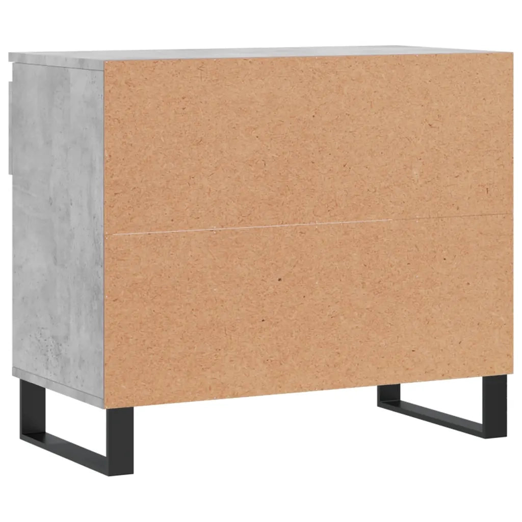 Scarpiera | Mobile per scarpe Grigio Cemento 70x36x60 cm in Legno Multistrato