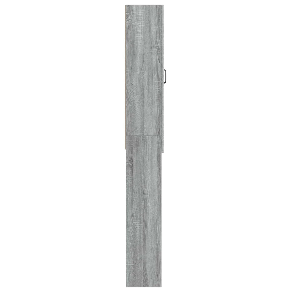 Mobile Bagno HOORN Sonoma grigio 66 x 25,5 x 190 cm 897361