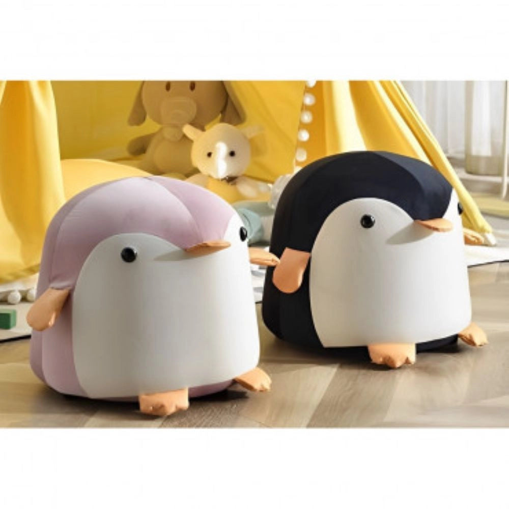 Pouf PINGU (bianco e nero)