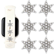 Set di 6 Cinturini dell'orologio con Stella e Diamante