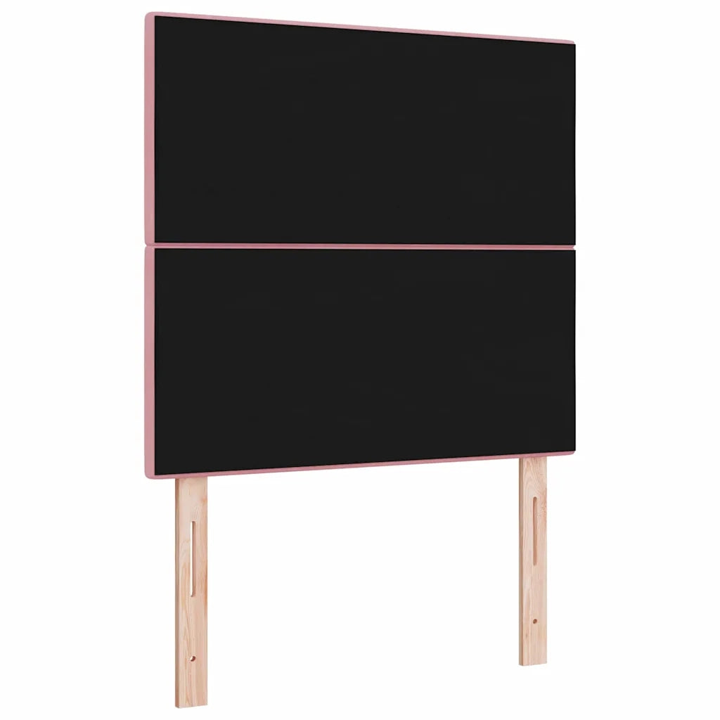 Testiera | Testata Rosa 90 cm Velluto