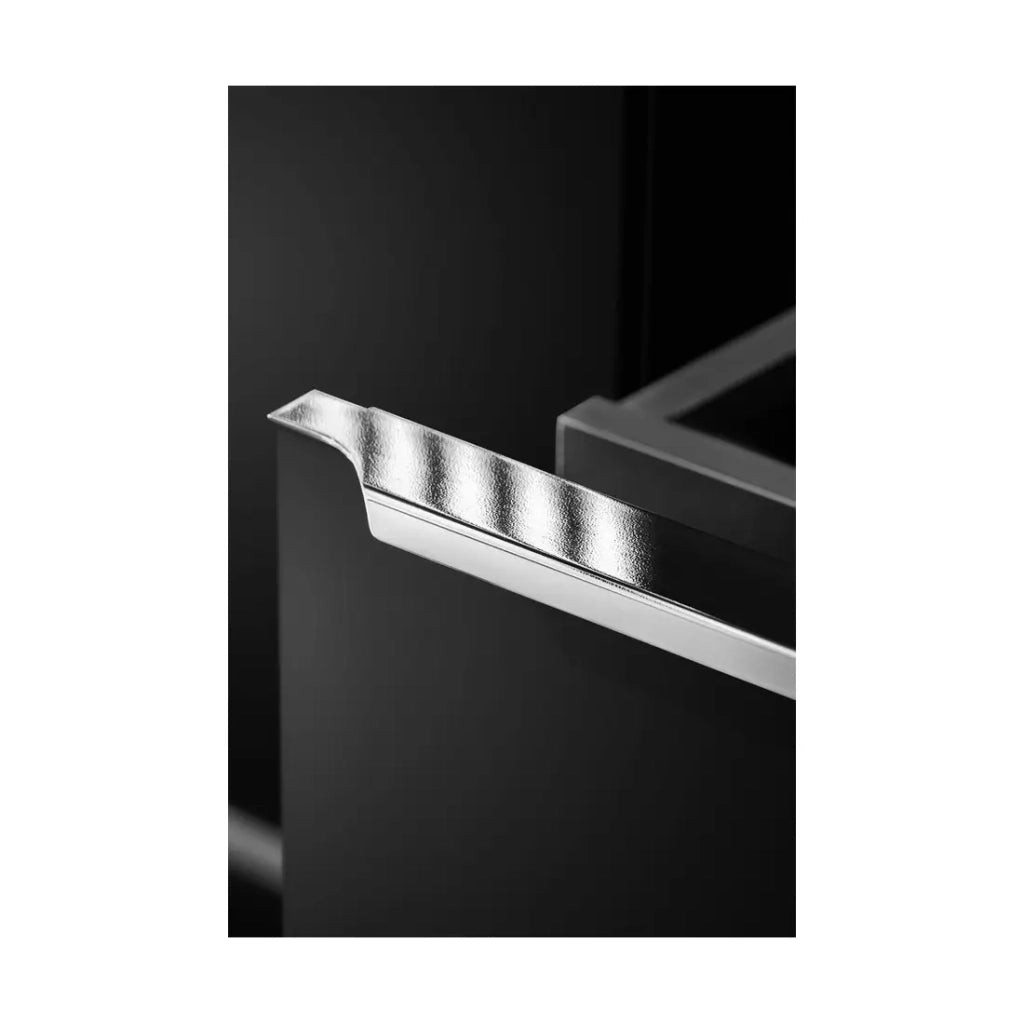 Mobile sottolavabo VANTA 60 cm nero – Modulo sospeso con 2 cassetti