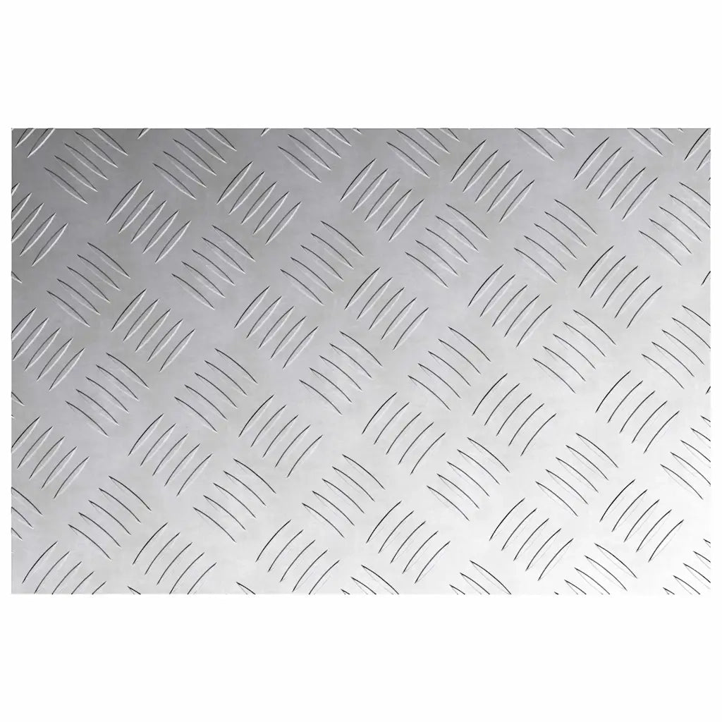 Gradini per Scale 2 pcs Argento 60 x 40 cm Alluminio 4104323