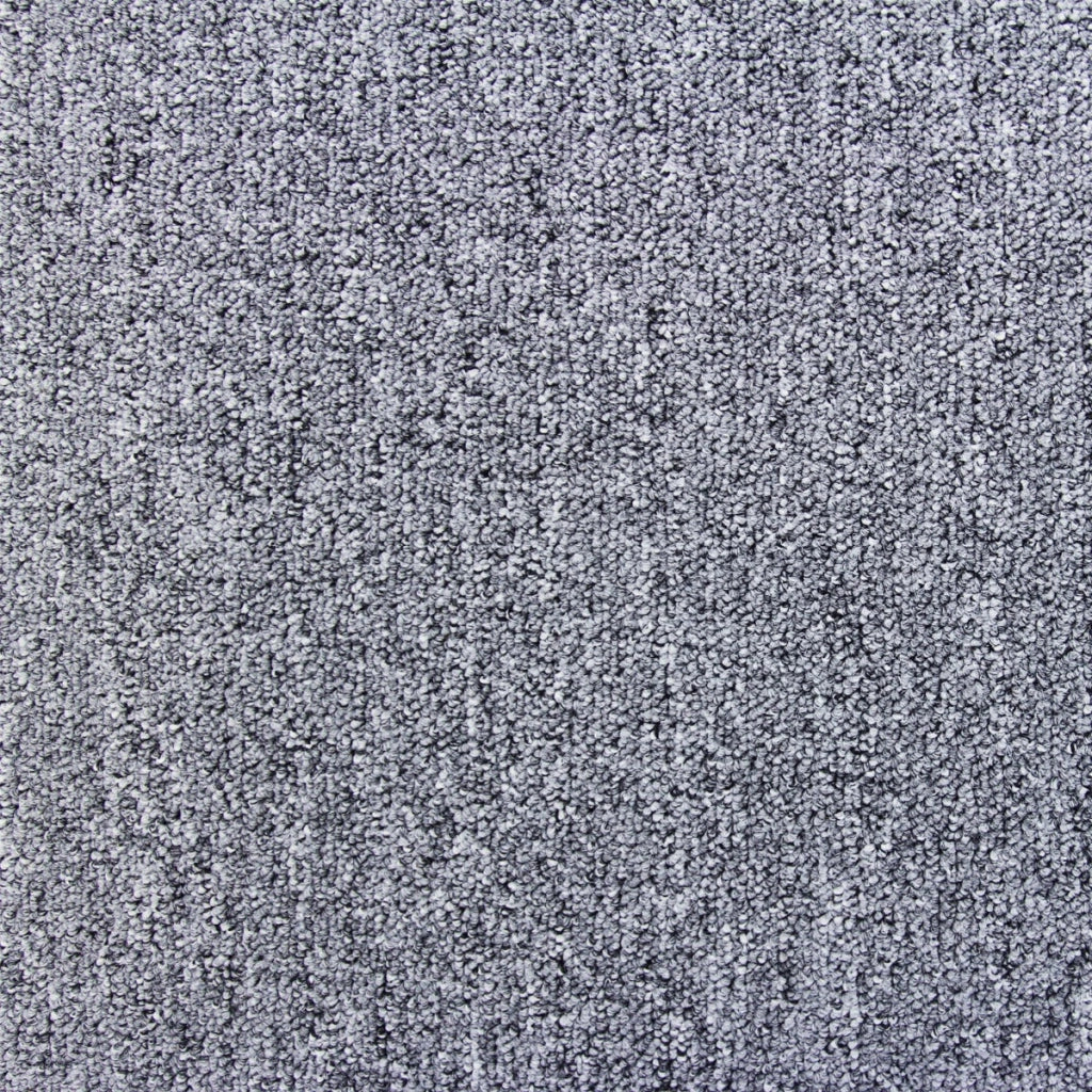 40 Quadrotte di Moquette 50x50cm Colore Grigio 10mq Dure per Casa e Ufficio