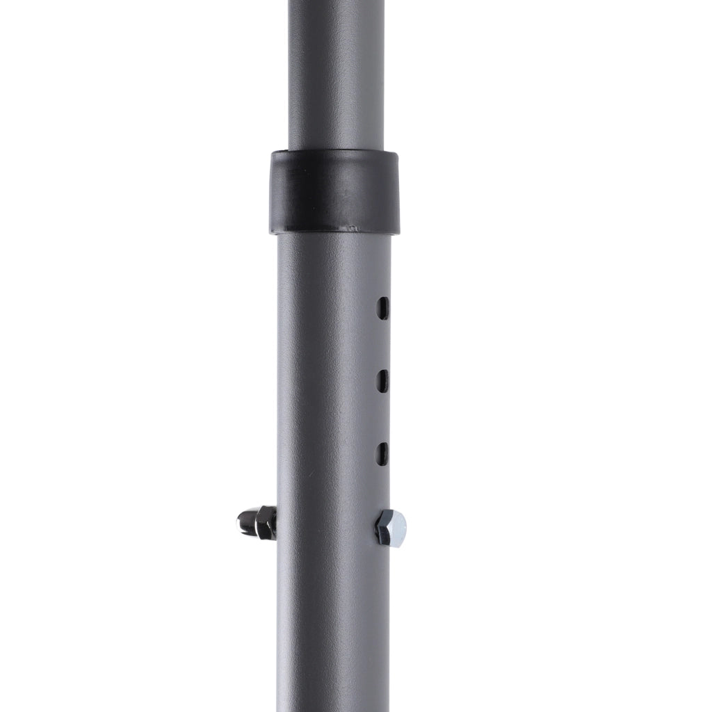Tenda da Sole a Bracci per Balcone con Manovella ¨C Xylo ¨C Grigio, 200x120 cm, UV, Senza Forare