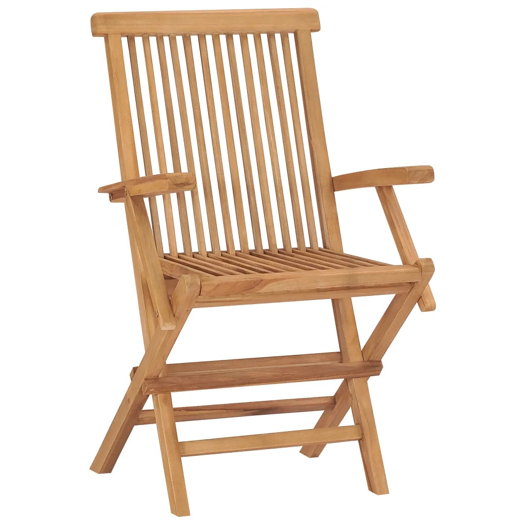 Sedie da Giardino 8 pz in Legno Massello di Teak 3072888
