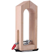 Clip di legno di betulla in acciaio inossidabile - Manicotto per progetti DIY - Resistente allo shock - Dimensioni 78x57x213mm - Peso 355g - Manicotto per lavoro in legno