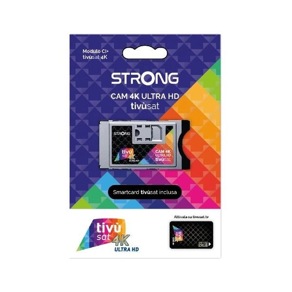 Modulo cam strong 4k con tessera - 9120137873399