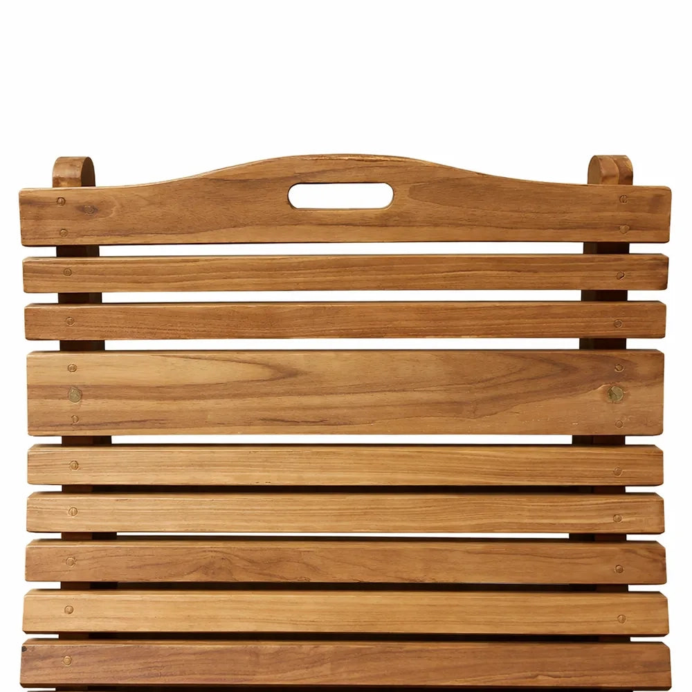 Lettino Prendisole Pieghevole in Legno Teak - Paraiso
