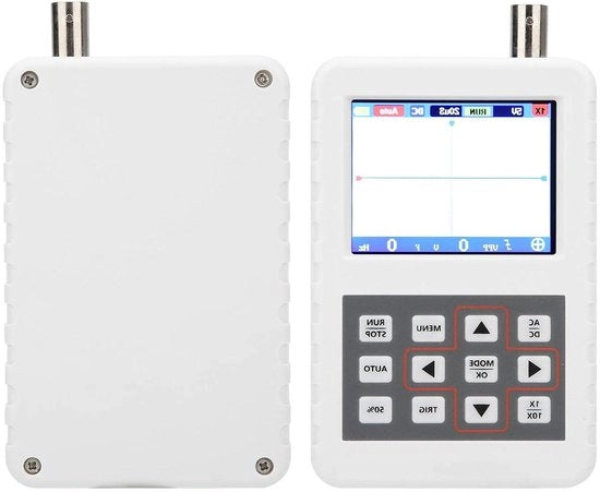 Display LCD portatile 24 pollici per oscilloscopio digitale, 5 m, 20 MSps, 5 V, set accessori per mini-oscilloscopio