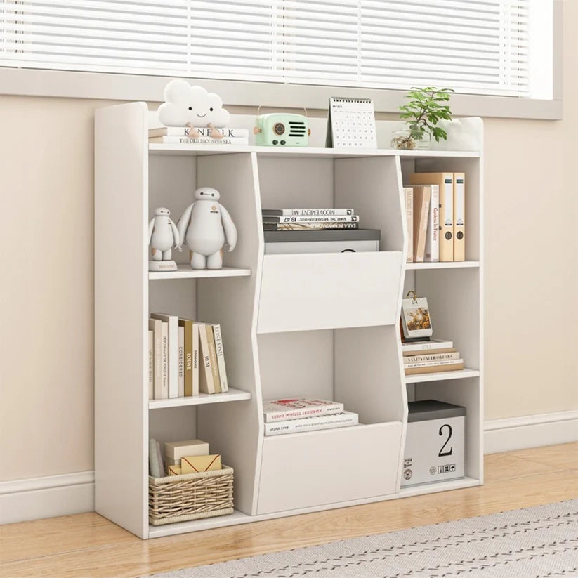 Libreria Bianca 106x30x104 cm Elegante e Moderna