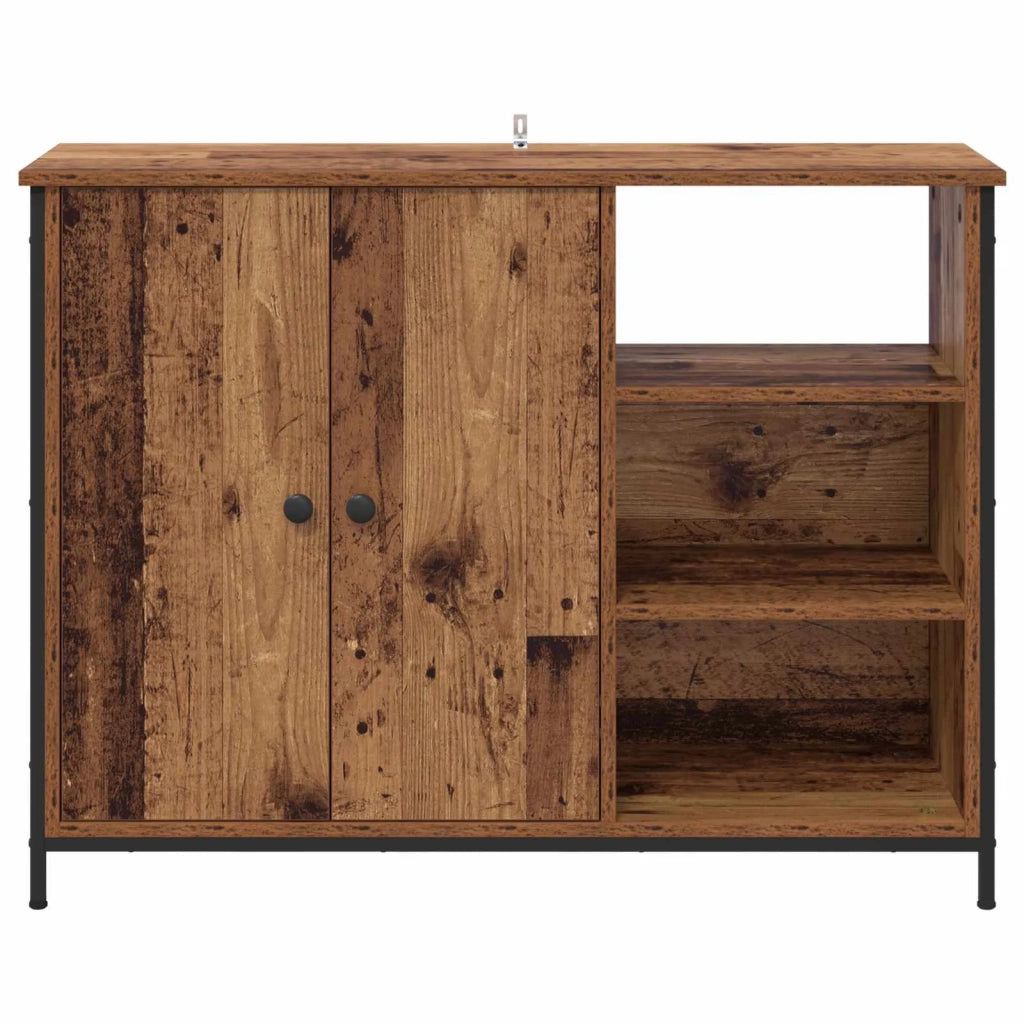 Credenza Legno vecchio 100 x 33 x 75 cm Legno multistrato 882825