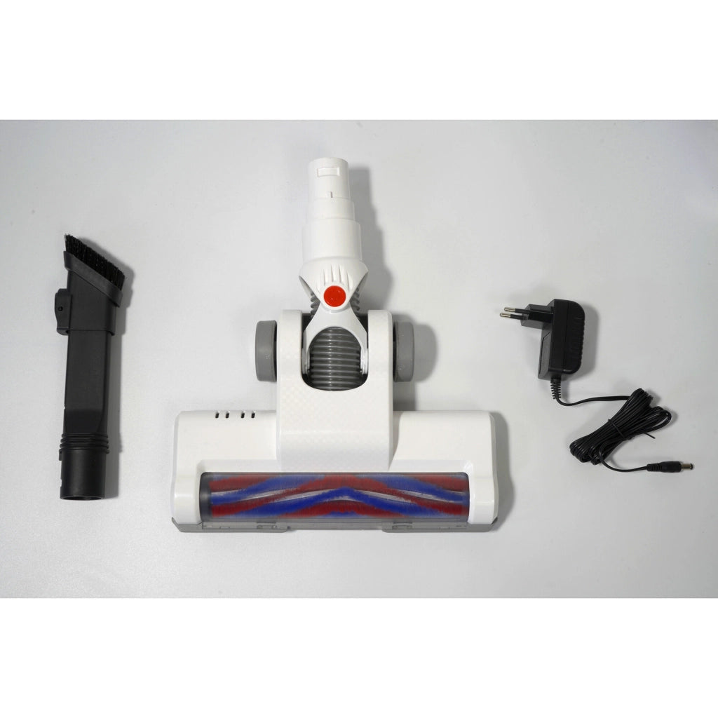 Aspirapolvere scopa elettrica ricaricabile senza fili, batteria litio 29.6V 135W, filtro HEPA doppia velocità 700ml - SOGO
