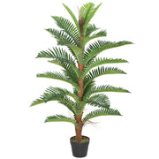 Palma Artificiale 120 cm ¨C Minimal ¨C Verde con vaso in plastica
