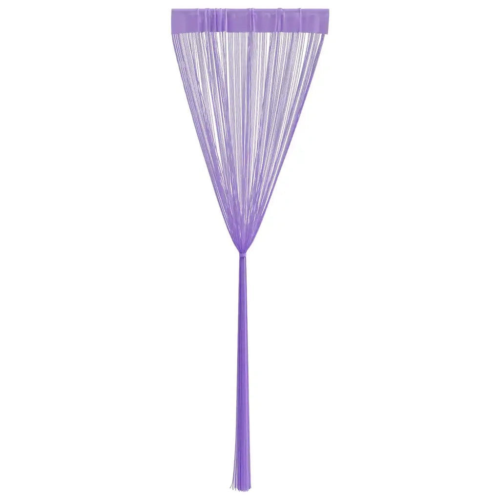 Tende a Filo 2 pz Viola 140x250 cm