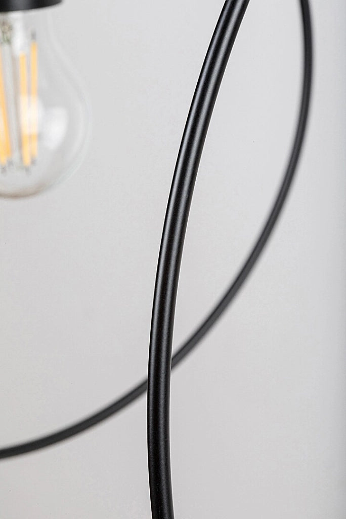 Lampada a sospensione Rabalux Dilara 3xE27 nero opaco