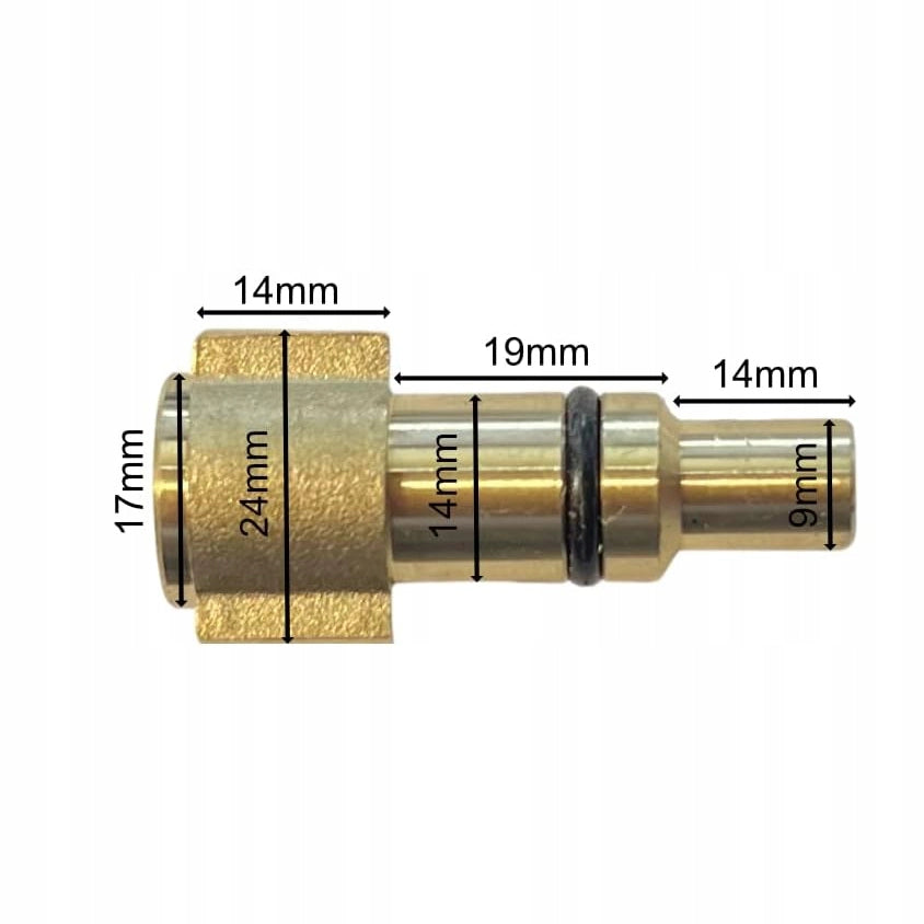 Set di Accessori per Idropulitrice – Compatibile con Kärcher K2–K7 | T-Racer, Lancia 58 cm, Adattatore Lavor
