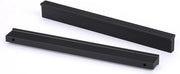 Manubri in alluminio lega nera da 224 mm - 10 pezzi con viti