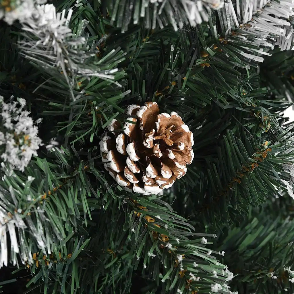Albero di Natale | Decorazioni natalizie artificiale con 150 LED Verde 150 cm