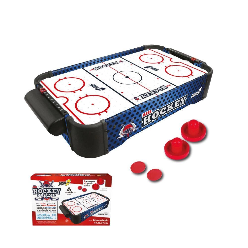 Air Hockey Da Tavolo Bambini Professionale Elettrico Per bambini Disk Tavolo Pusher 60 X 31 X 10 con Tutti gli Accessori