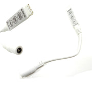DRIVER CONTROLLO STRISCIA LED RGB 4 PIN SELEZIONE LUCI VELOCITA'  EFFETTI 12 24V