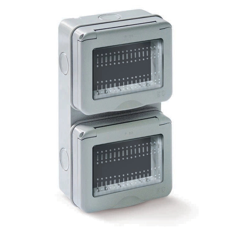 Contenitore parete IP55 6 posti