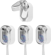 Supporto per spazzola da denti da appendere - 30,5*46*23,5mm - plastica - grigio