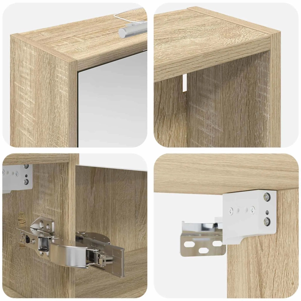 Set di Armadi da Bagno 3 pcs 106 x 16 x 62,5 cm 3403802