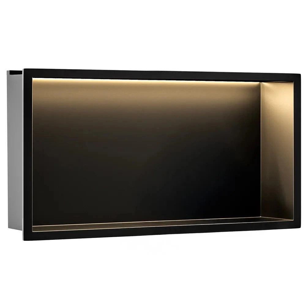 Mensola Bagno Led 30x60 Black