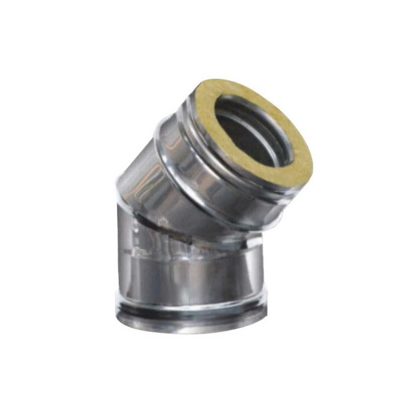 Gomito Inox Settori 45° 20/25 Dp Maral